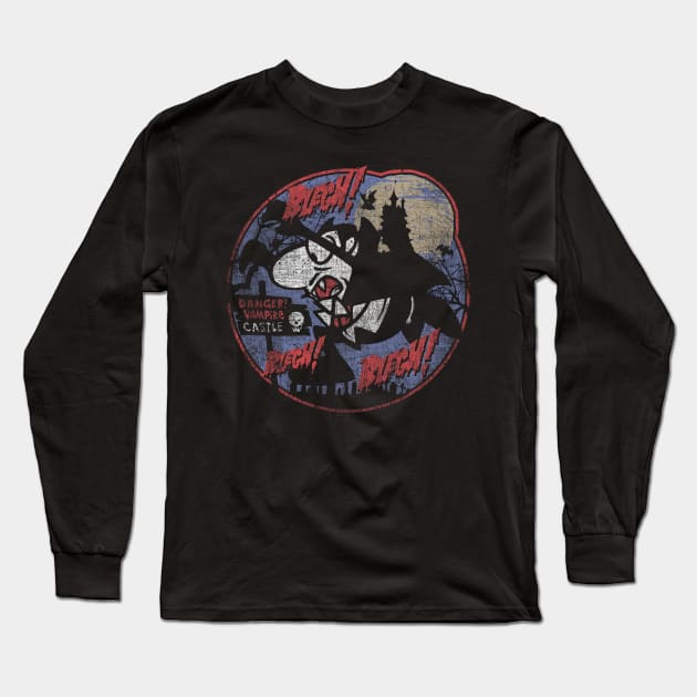 VAMPIRE CASTLE Long Sleeve T-Shirt by joeyjamesartworx